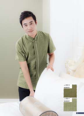 保潔服定制 舒適保潔服男士夏季 綠色